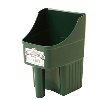 Animal Health International Enclosed Plastic Feed Scoop